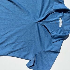 Men's Short-Sleeve Polo in Sky Blue